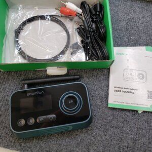 SOOMFON Bluetooth Transmitter for TV 3-in-1 Bluetooth 5.0 Transmitter Receiver